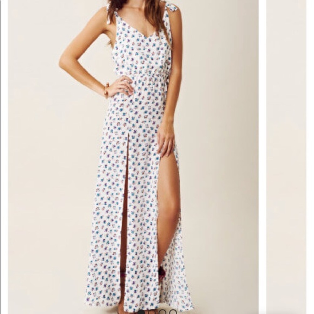 Stone Cold Fox Lisbon Dress with Petal Print